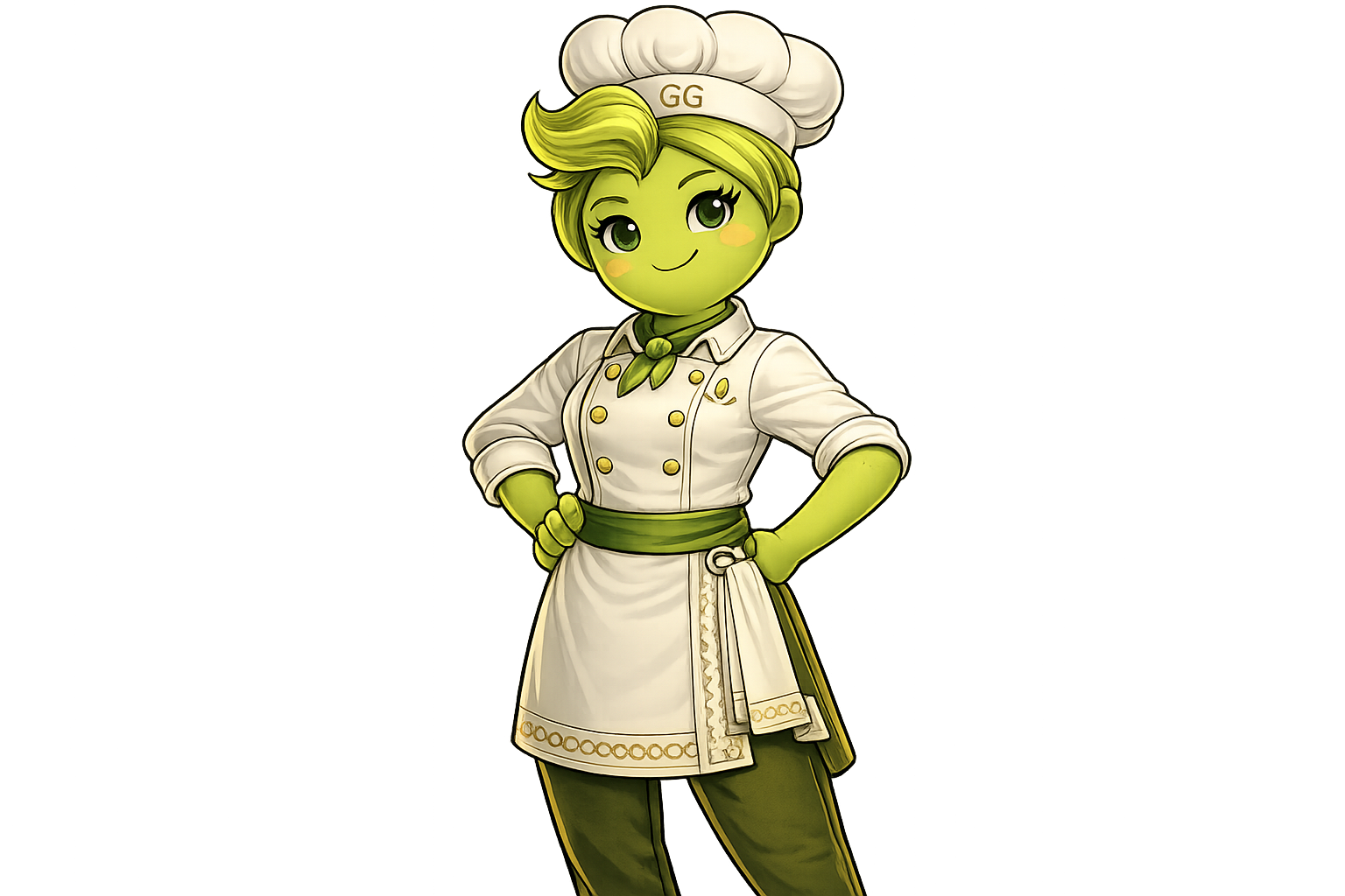 Cardamon Crush Pistachio character