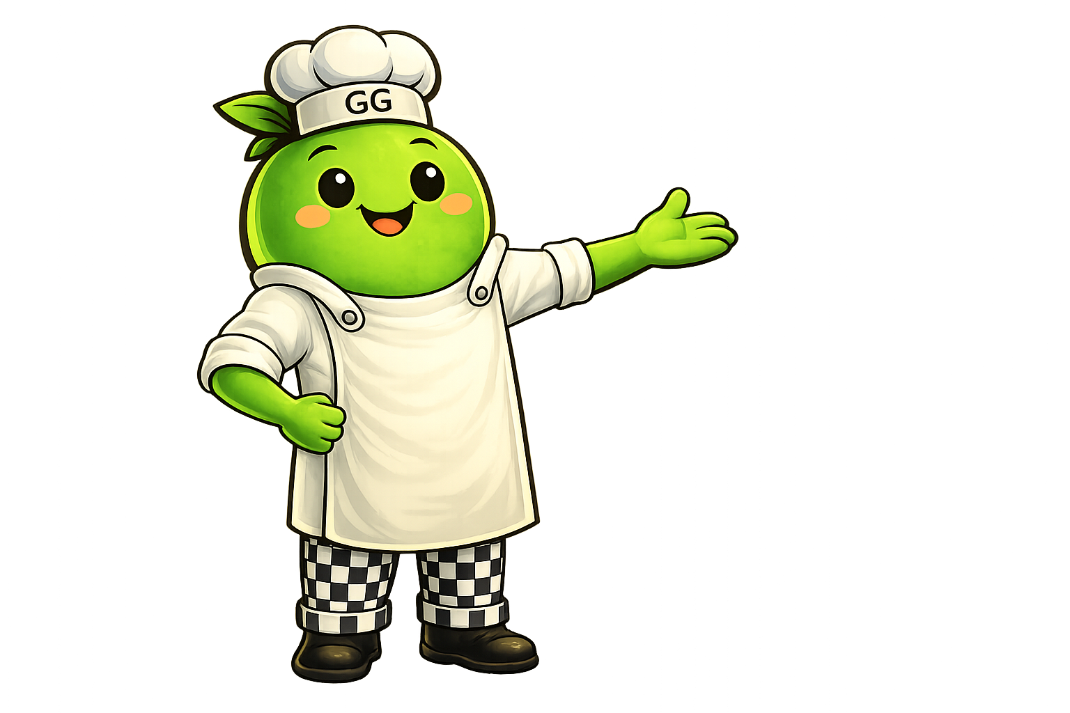 Mokie pointing to our sweetener